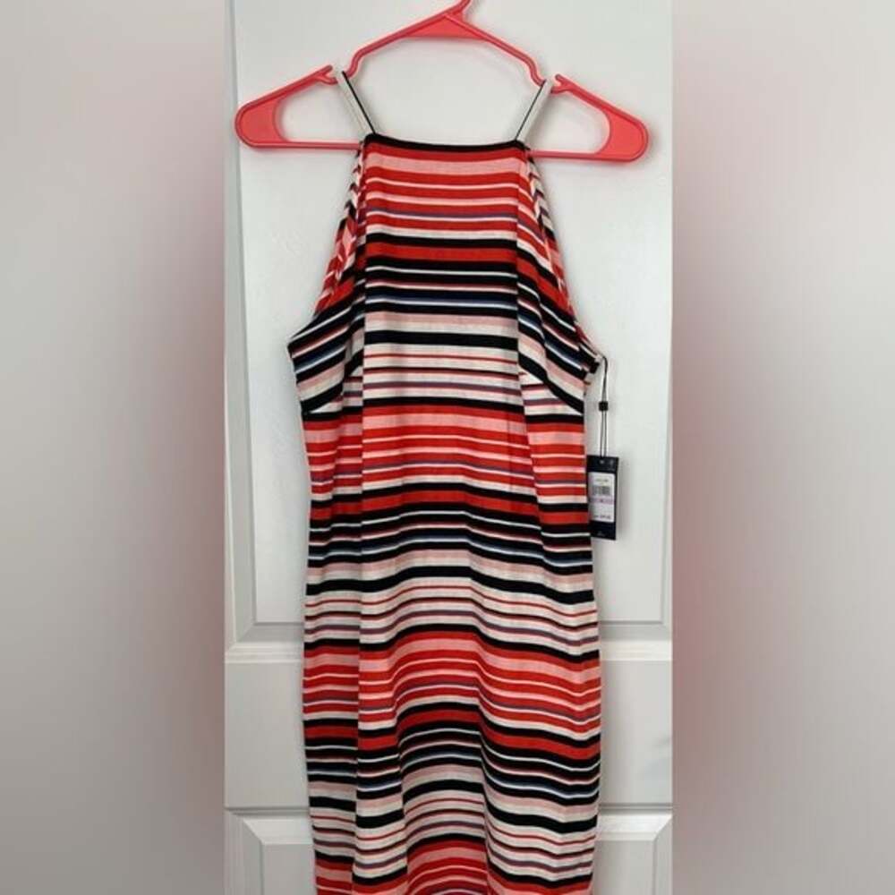 Tommy Hilfiger Women’s Striped Halter Dress Size 6